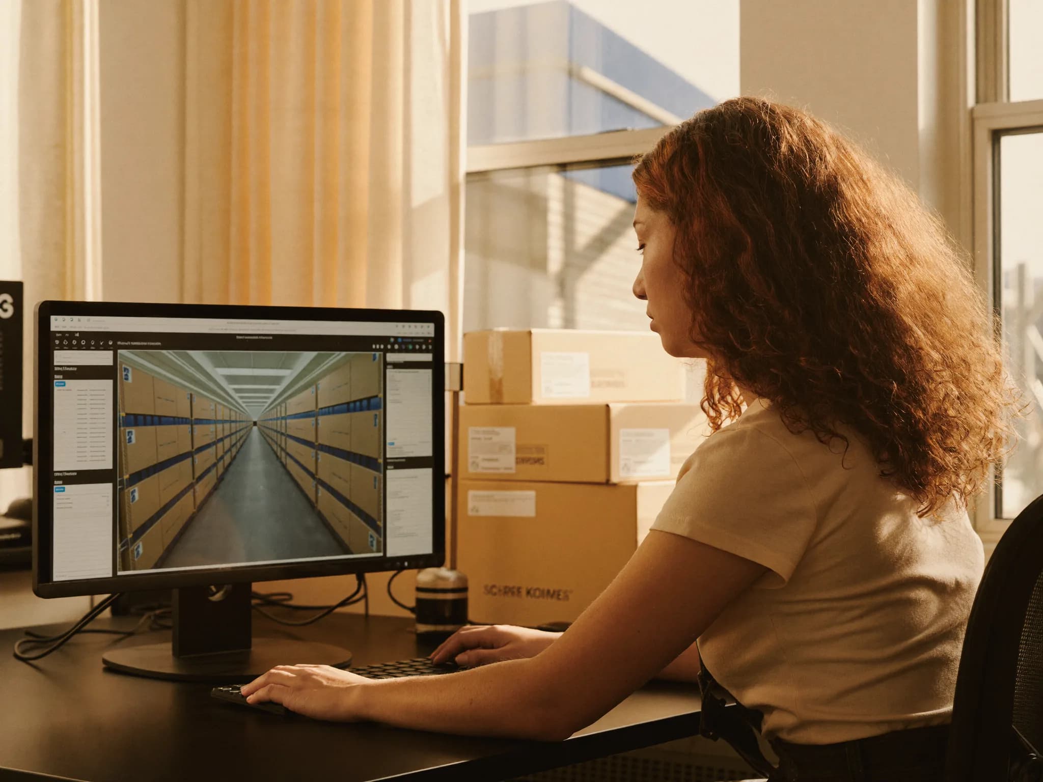A Trilla corridor specialist reviewing a shipment route before a currency change